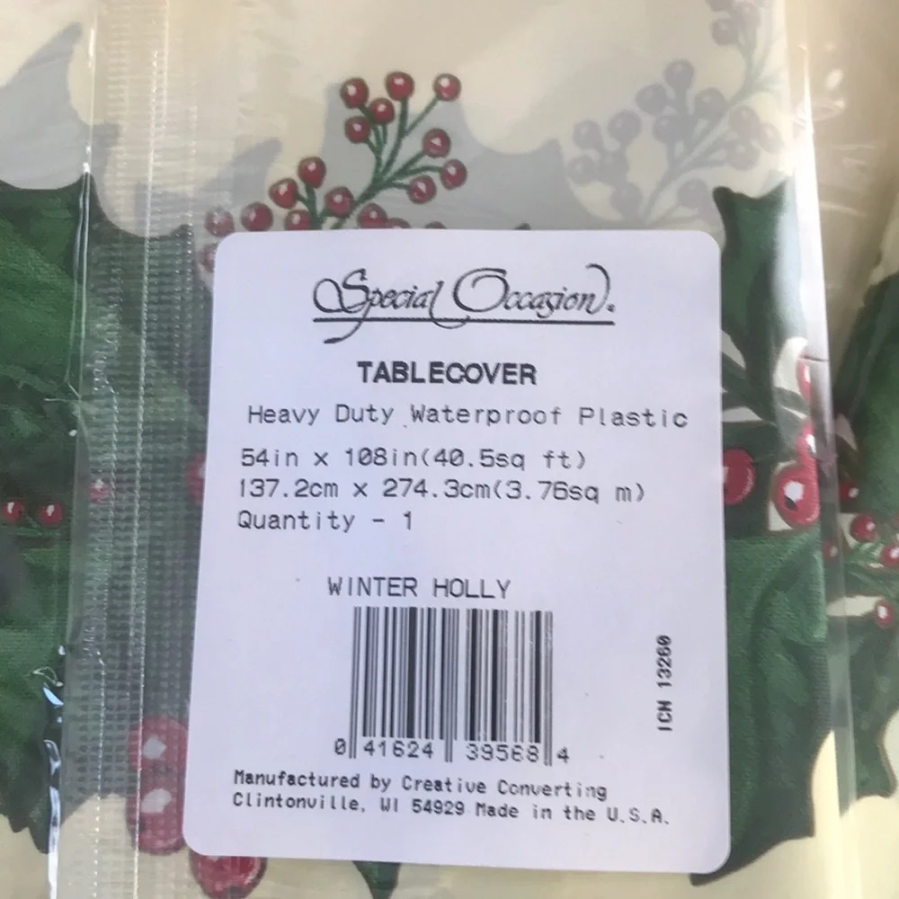 Holiday party supplies